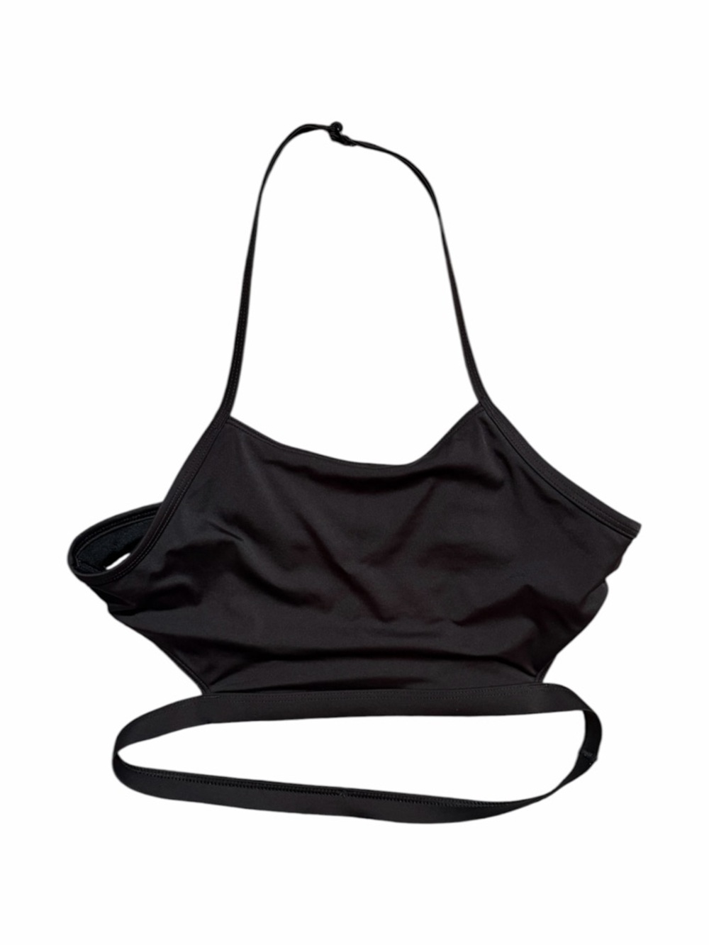 Urban Outfitters Black Halter Bikini Top